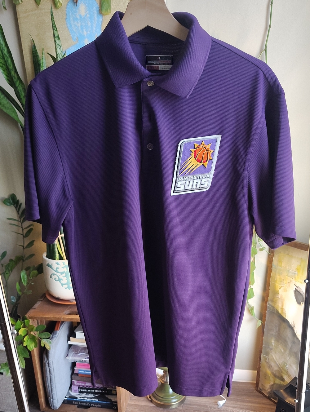Phoenix Suns Purple Polo Shirt